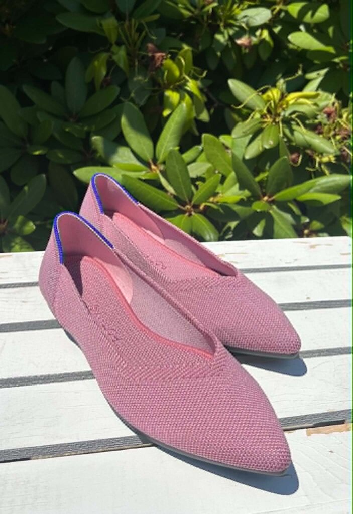 Rothy's The Point Retired Knit Upper Slip-on Flats - Size 7.5