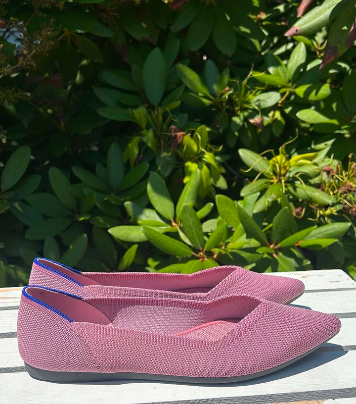 Rothy's The Point Retired Knit Upper Slip-on Flats - Size 7.5