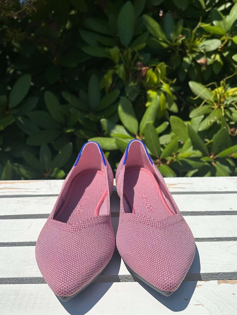 Rothy's The Point Retired Knit Upper Slip-on Flats - Size 7.5