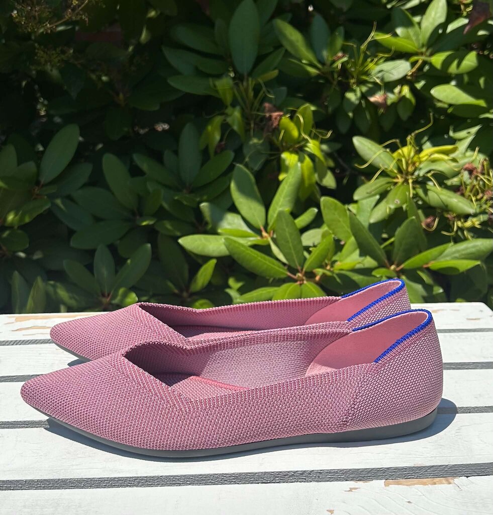 Rothy's The Point Retired Knit Upper Slip-on Flats - Size 7.5