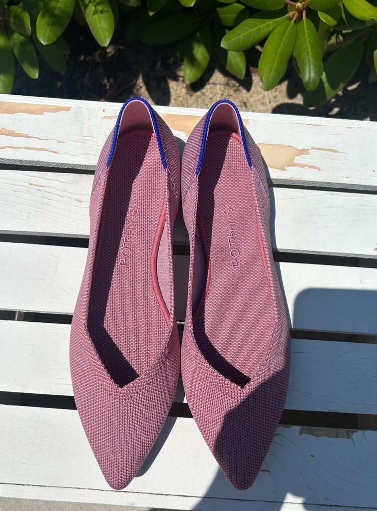 Rothy's The Point Retired Knit Upper Slip-on Flats - Size 7.5