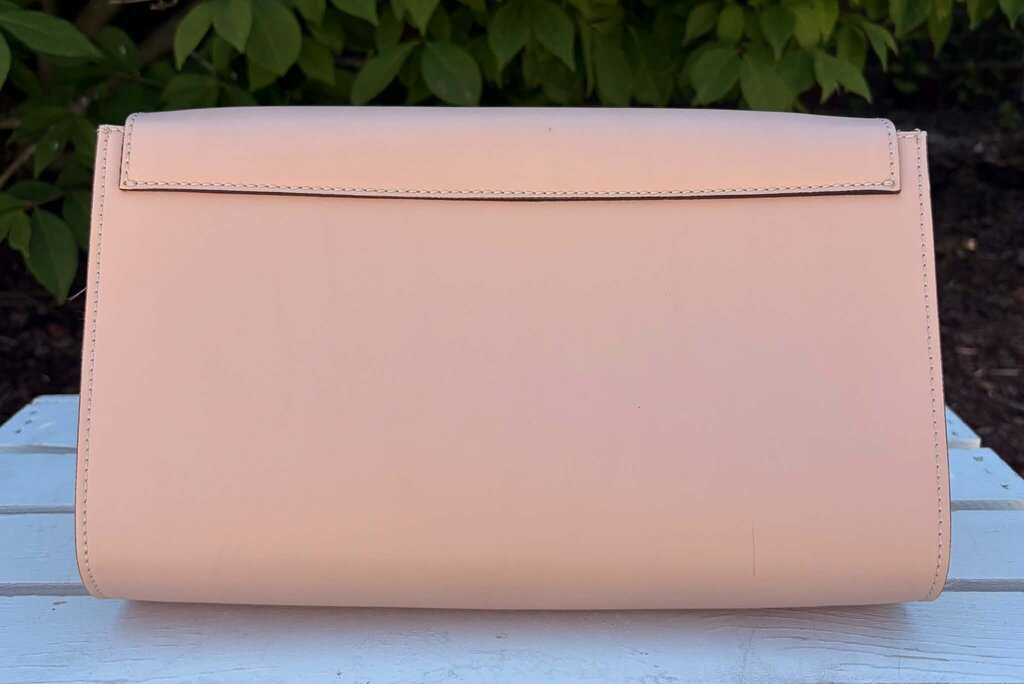 Alberta Di Canio Leather Foldover Clutch