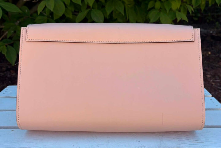Alberta Di Canio Leather Foldover Clutch