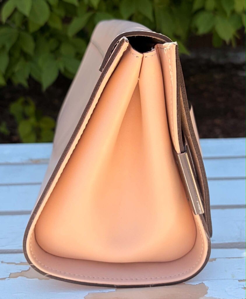 Alberta Di Canio Leather Foldover Clutch