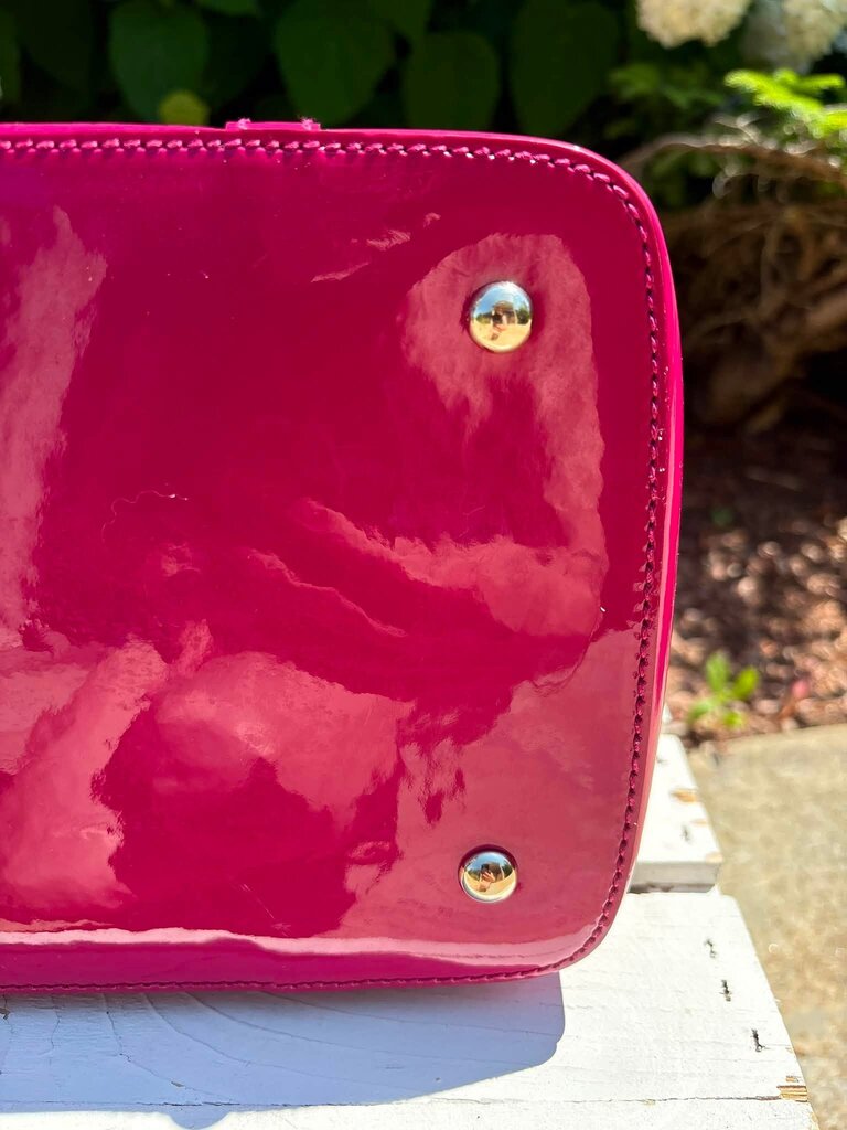 Gucci Microguccissima Patent Dome Bag