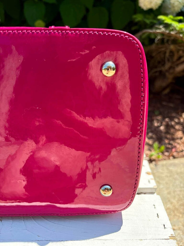 Gucci Microguccissima Patent Dome Bag