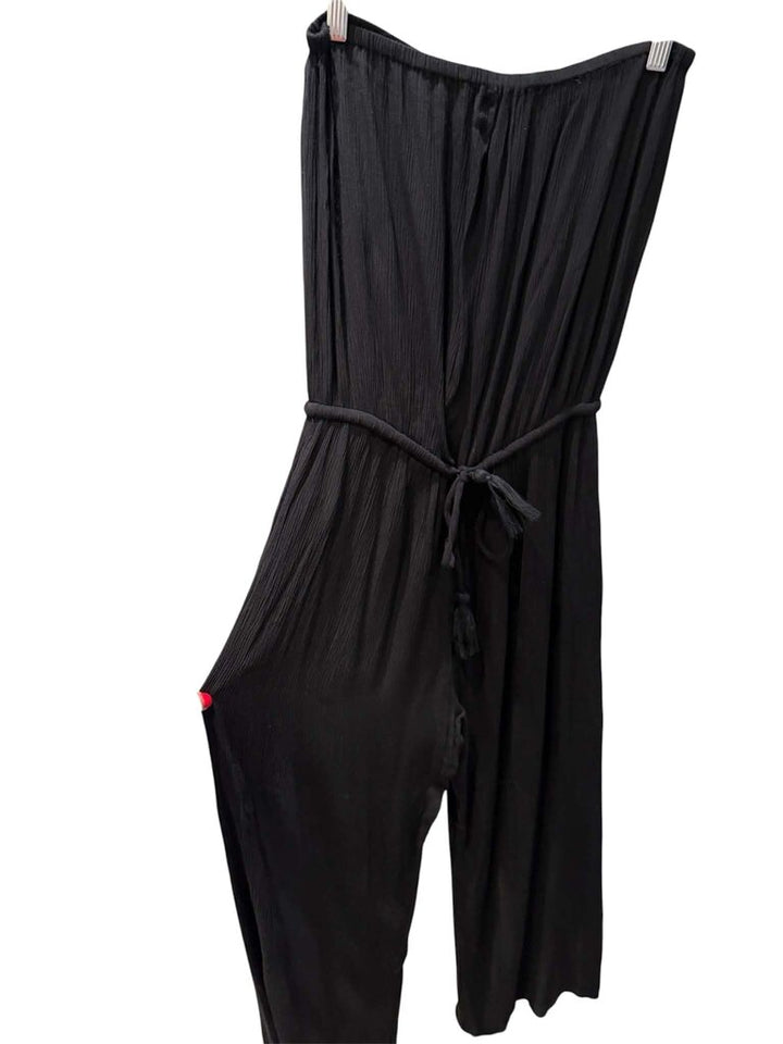 Elan NWT Strapless Jumpsuit in Black- Size Medium