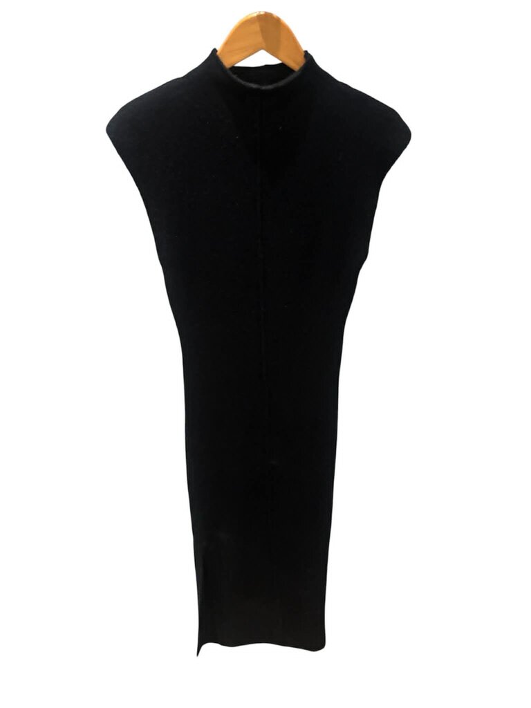 Topshop Sweater Dress in Black- Size 4-6