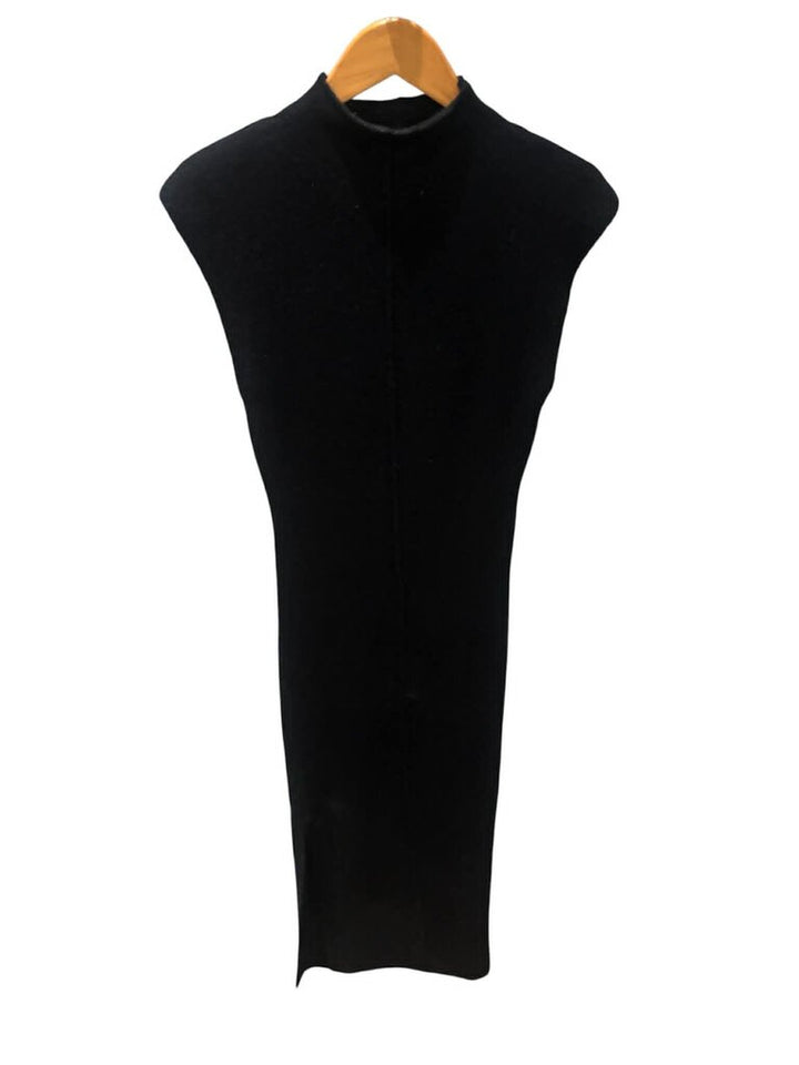 Topshop Sweater Dress in Black- Size 4-6