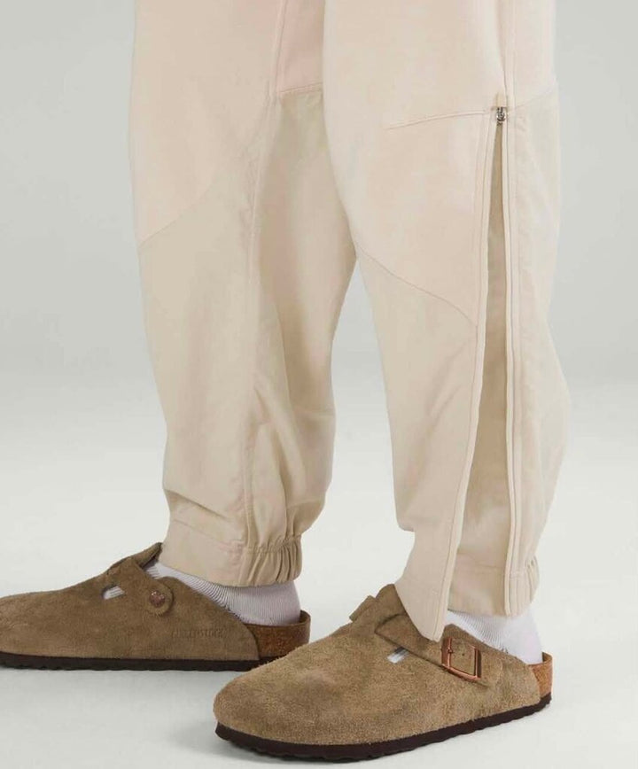 Lululemon Effortless Mid-Rise Pant In Natural Ivory - Size 6