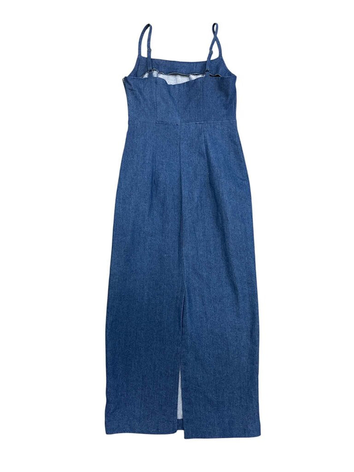 Jason Wu Denim Midi Dress - Size Small