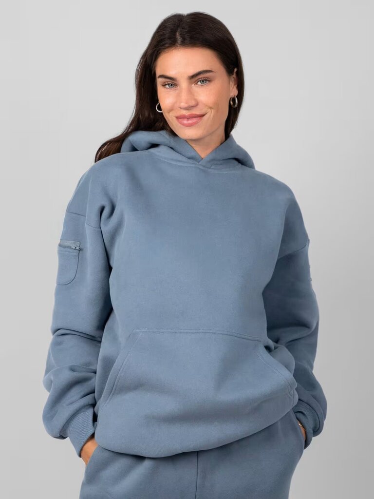 Comfrt Travel Essentials Hoodie In Blue - Size Small (Retails for $200)