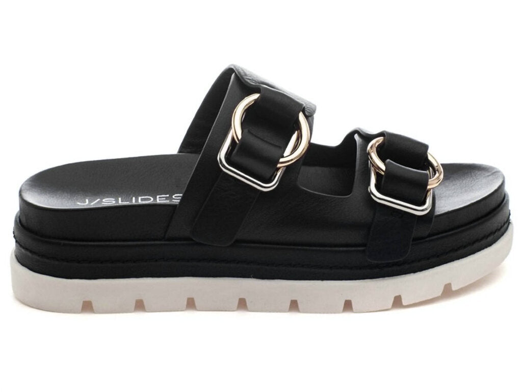 J Slides Baha Platform Slide Sandals - Size 6.5