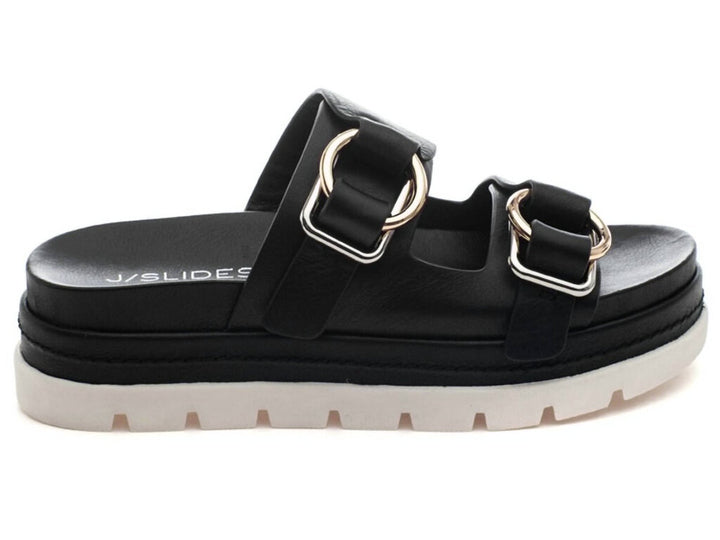 J Slides Baha Platform Slide Sandals - Size 6.5