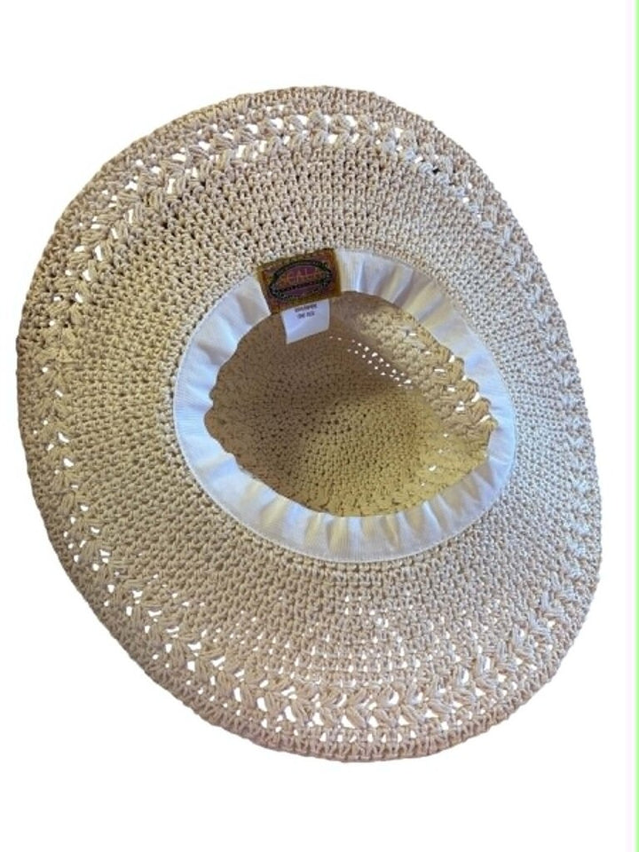 Scala NWT Woven Sun Hat - O/S
