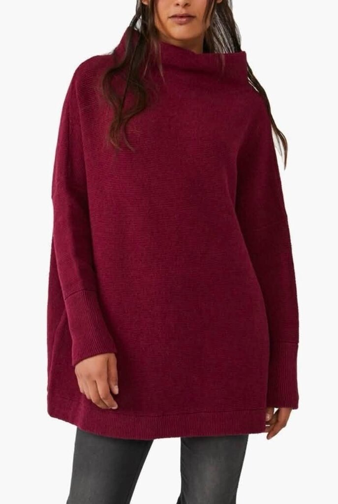 Free People Ottoman Slouchy Tunic Sweater - Size XL