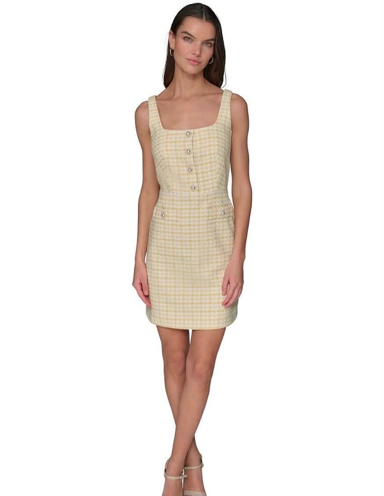 Karl Lagerfeld NWT Elegant Boucle Tweed Dress - Size 12