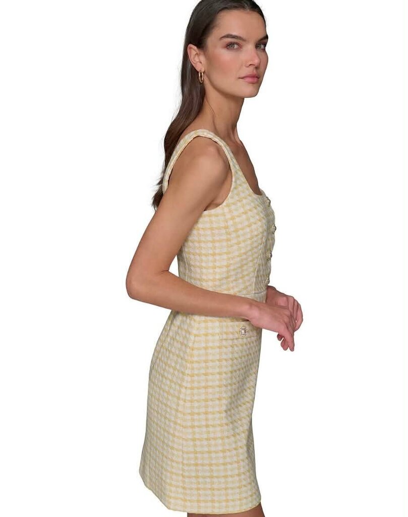 Karl Lagerfeld NWT Elegant Boucle Tweed Dress - Size 12