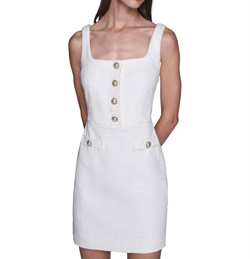 Karl Lagerfeld NWT Elegant Boucle Tweed Dress - Size 10