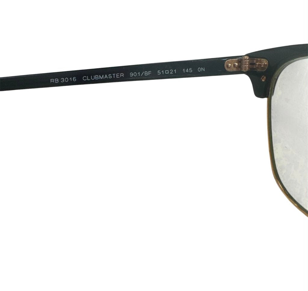 Rayban Clubmaster Blue-Violet Light Clear Glasses