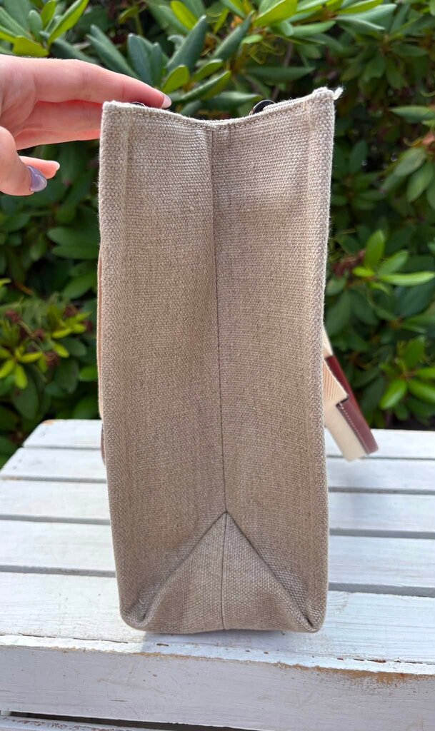 Chloe Woody Medium Canvas Tote
