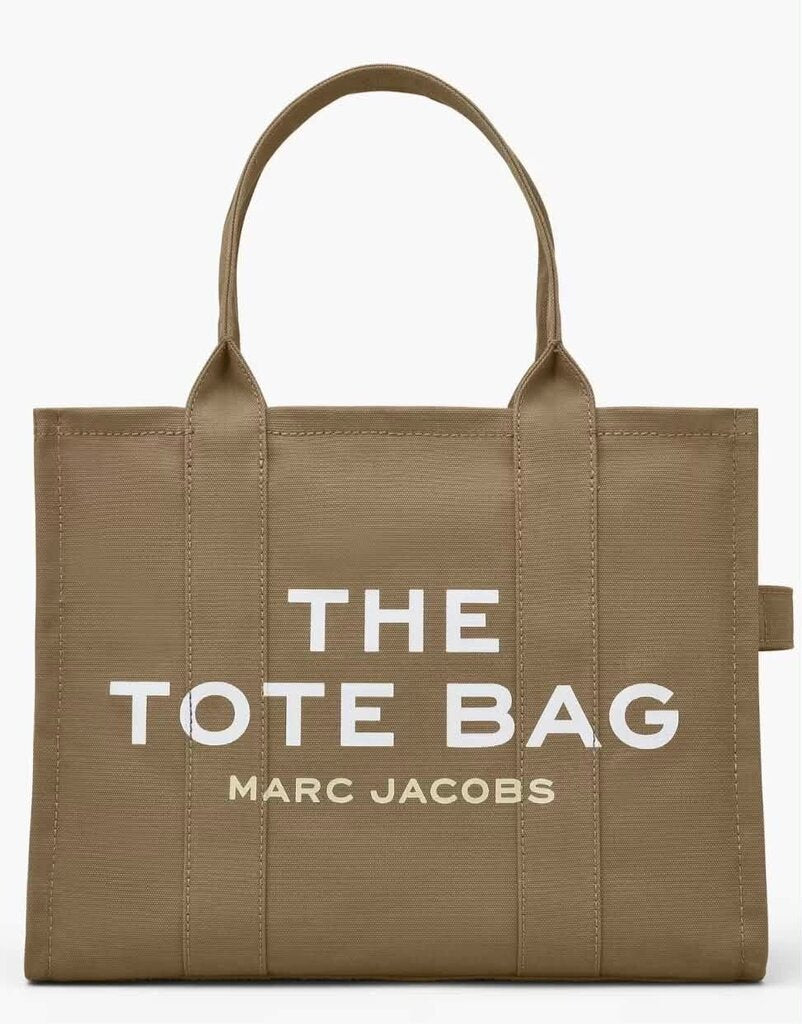 Marc Jacobs The Canvas Large Tote Bag In Slate Green (Retails For $228)