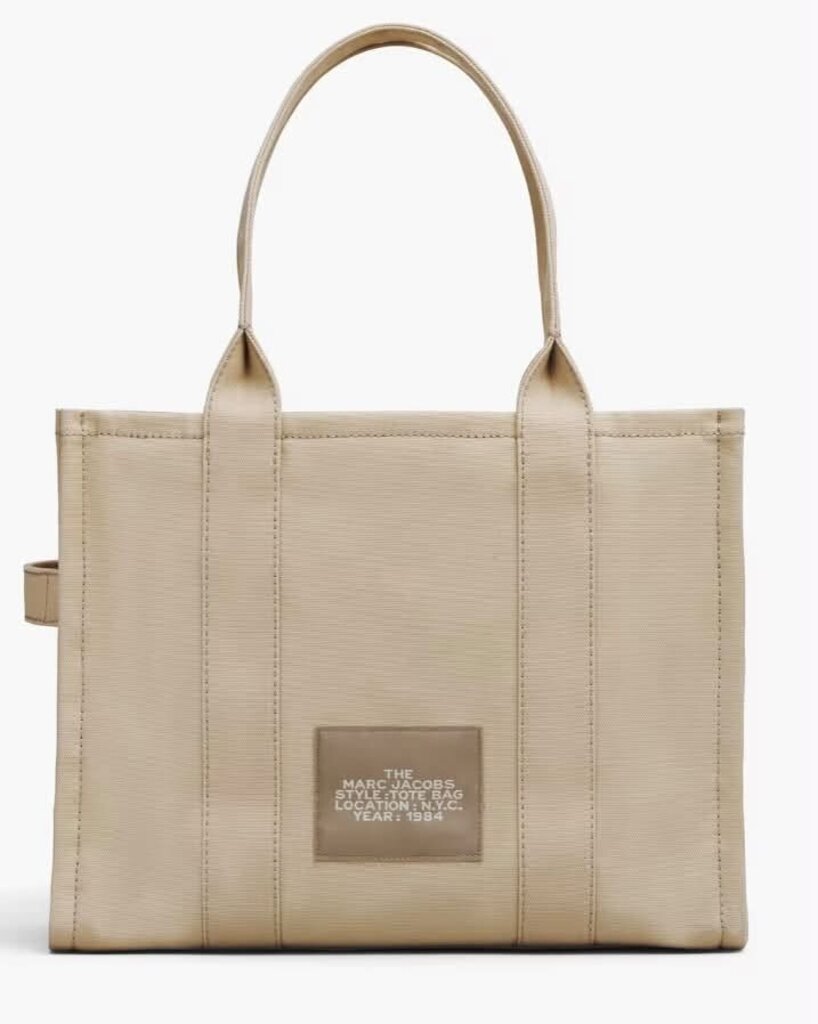 Marc Jacobs The Canvas Large Tote Bag In Beige (Retails For $228)
