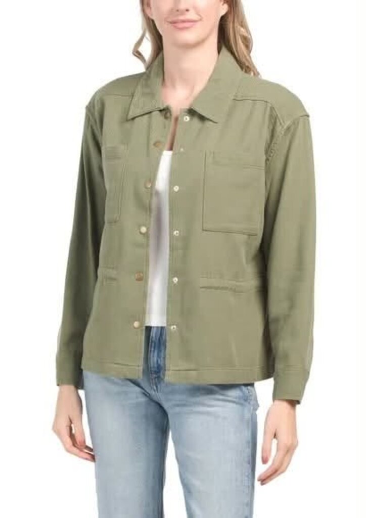 Lucky Brand Cinched Utility Jacket - Size Medium