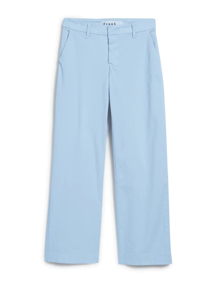 Frank & Eileen Westport Italian Wide Leg Chino Pants - Size 4