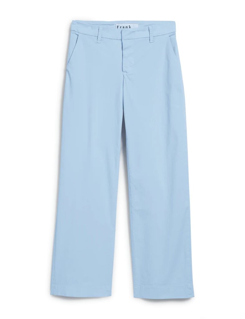 Frank & Eileen Westport Italian Wide Leg Chino Pants - Size 4
