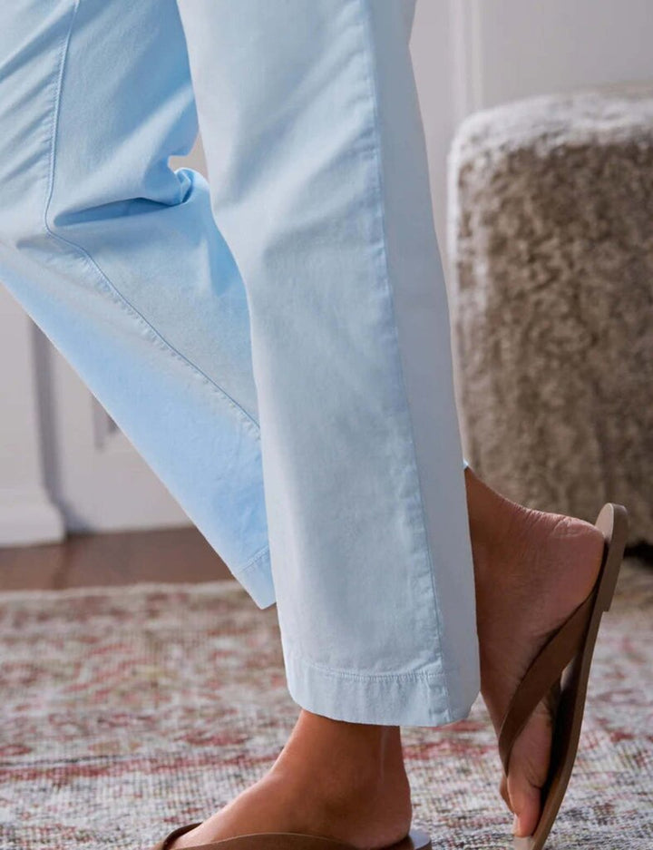 Frank & Eileen Westport Italian Wide Leg Chino Pants - Size 4