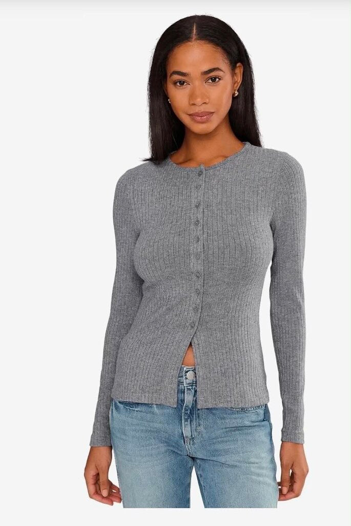 Madewell Texture Mockneck Cardigan - Size Small