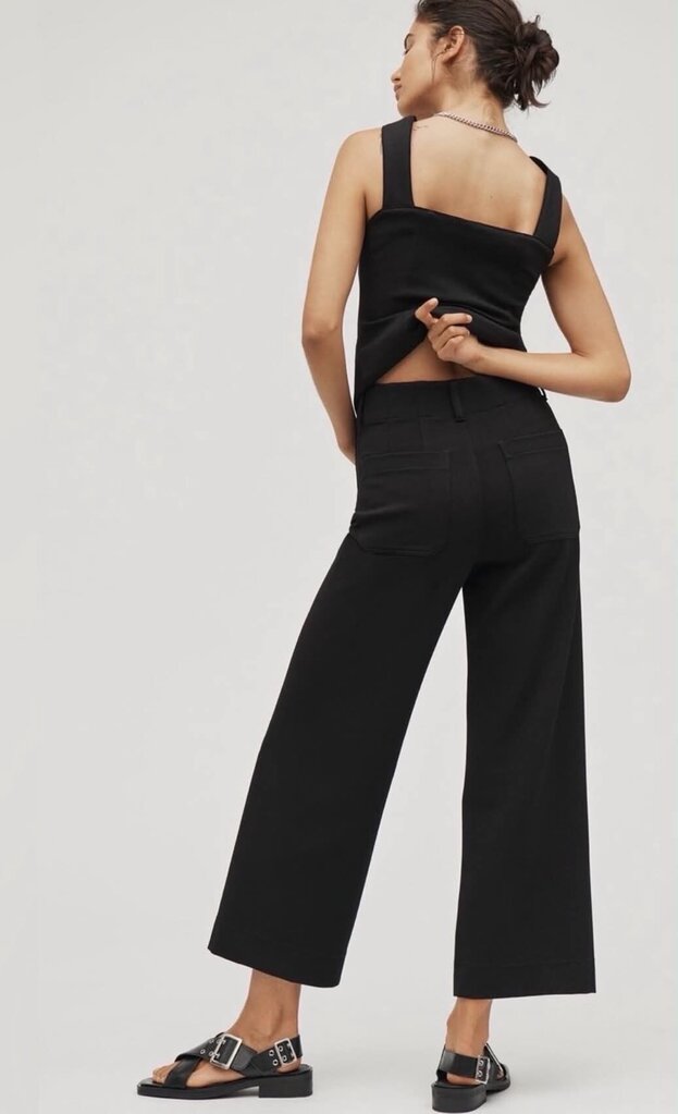 Maeve by Anthropologie The Colette Pant In Black - Size 26