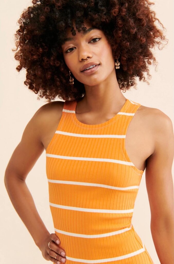 Sanctuary Stripes For Days Midi Dress - Size Medium