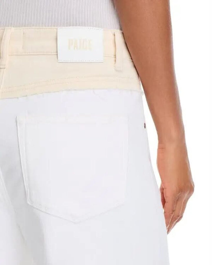 Paige Harper Contrast Yoke Wide Leg Jeans - Size 26