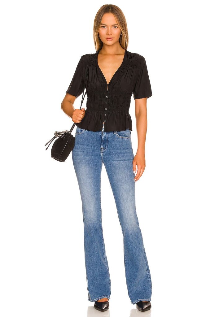 Frame Le High Flare Jean in Ashton - Size 27(Retails $238)
