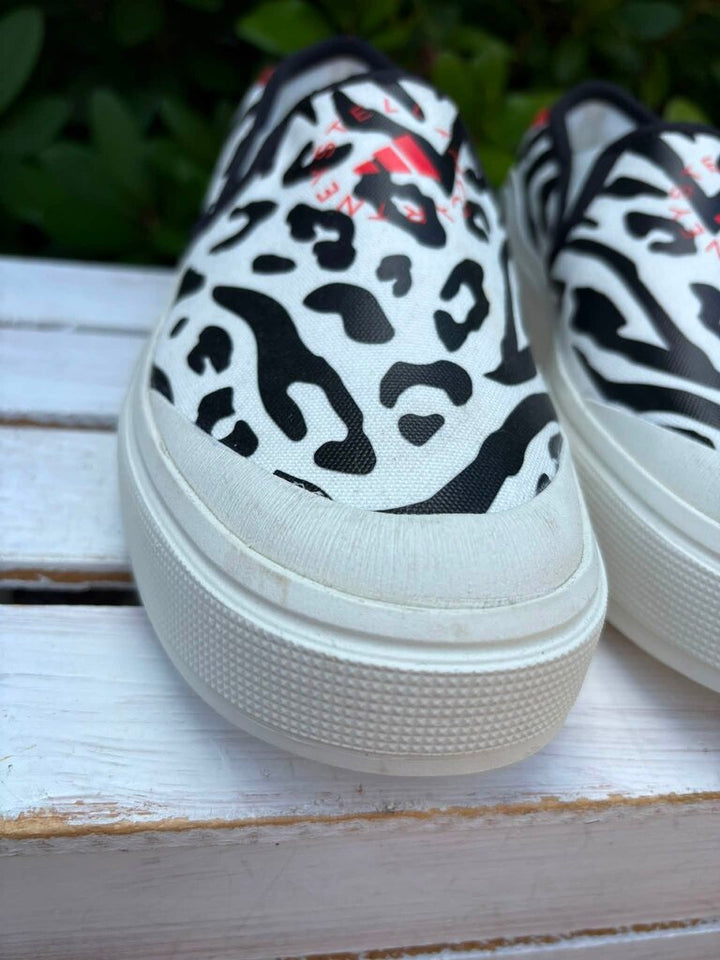 Stella McCartney X Adidas Court Slip-On Sneakers - Size 7