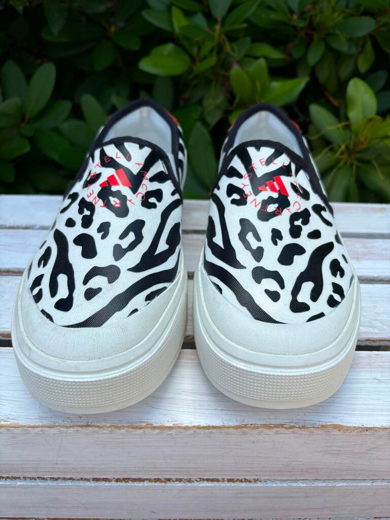Stella McCartney X Adidas Court Slip-On Sneakers - Size 7