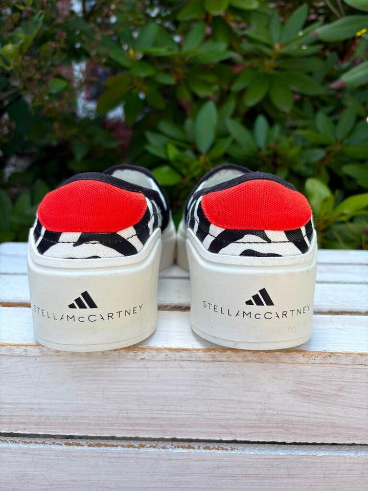 Stella McCartney X Adidas Court Slip-On Sneakers - Size 7