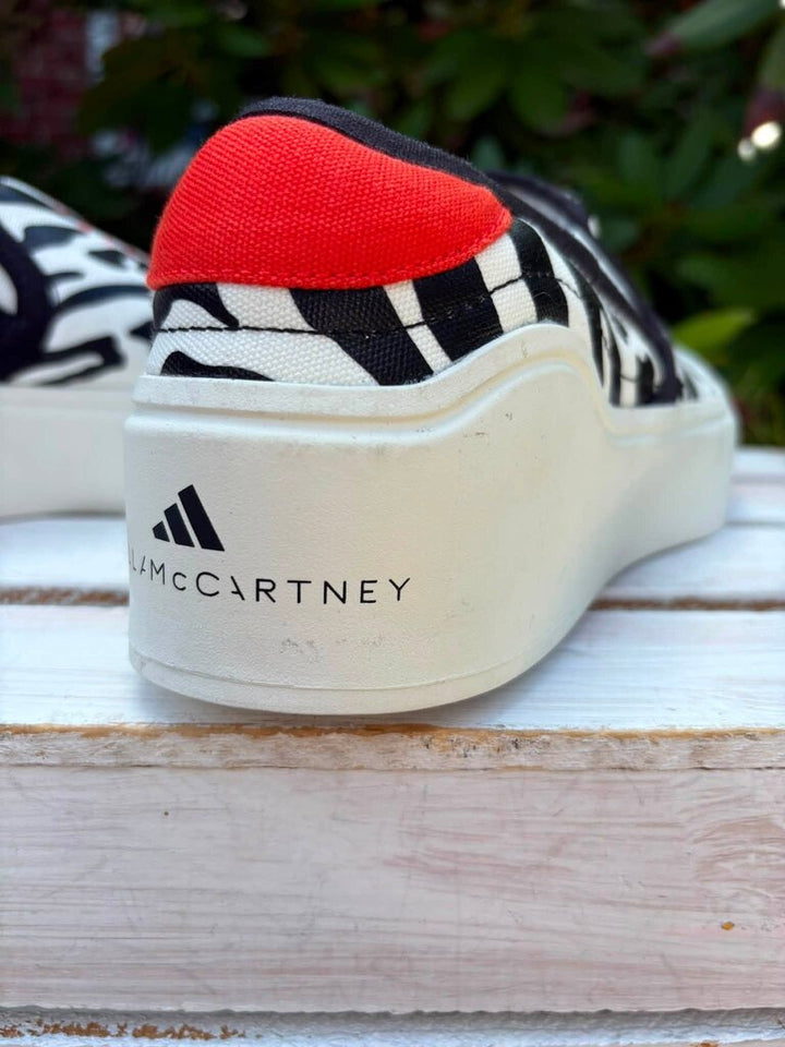 Stella McCartney X Adidas Court Slip-On Sneakers - Size 7