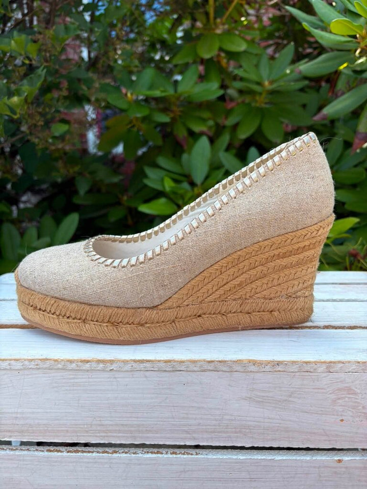 Jack Rogers Palmer Espadrille Wedges - Size 7