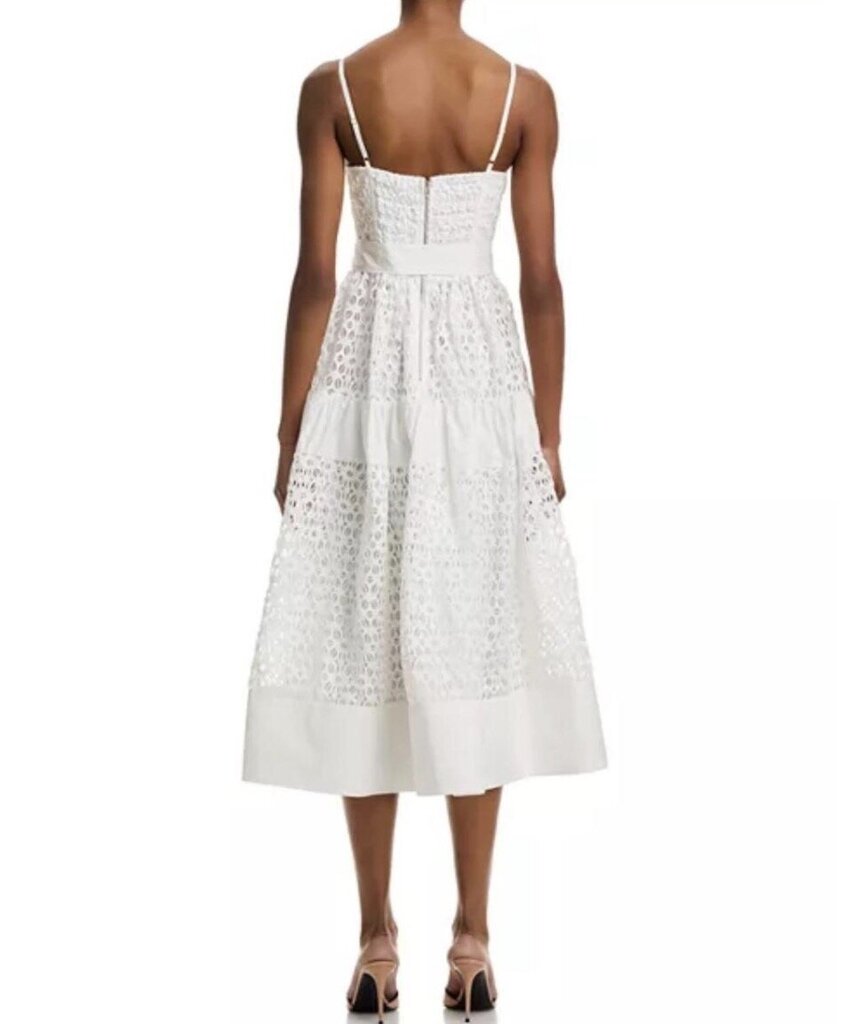 Aqua NWT Eyelet Midi Dress - Size Small(Retails $128)