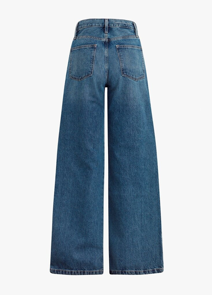 Favorite Daughter The Masha Super High Rise Petite Wide Leg in Long Beach - Size 26 (Retails for $218)
