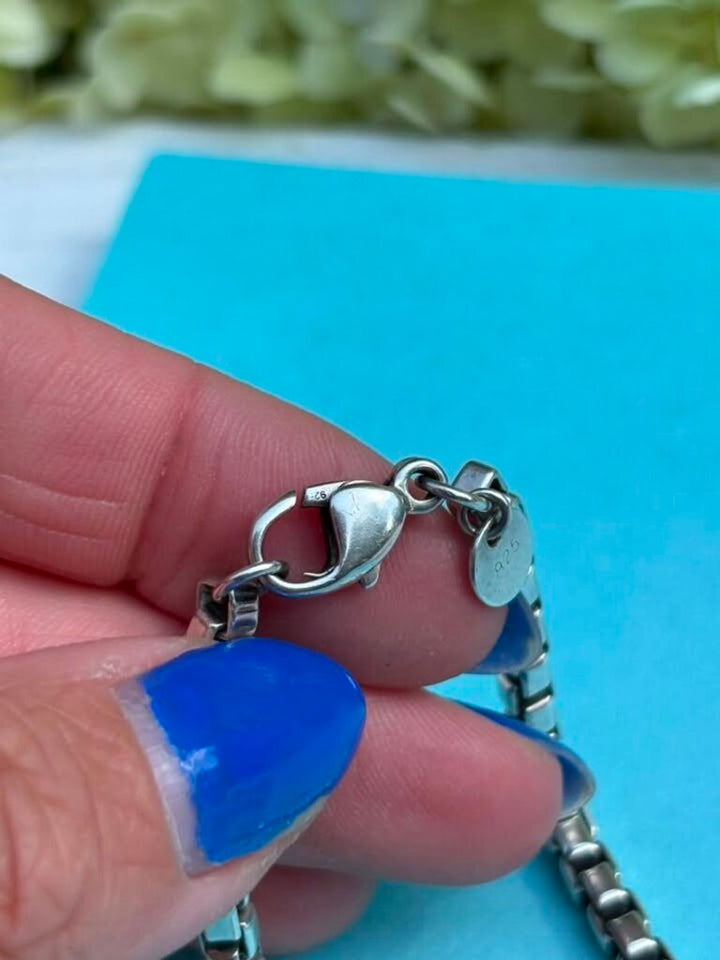 Tiffany & Co. Venetian Link Sterling Silver Bracelet