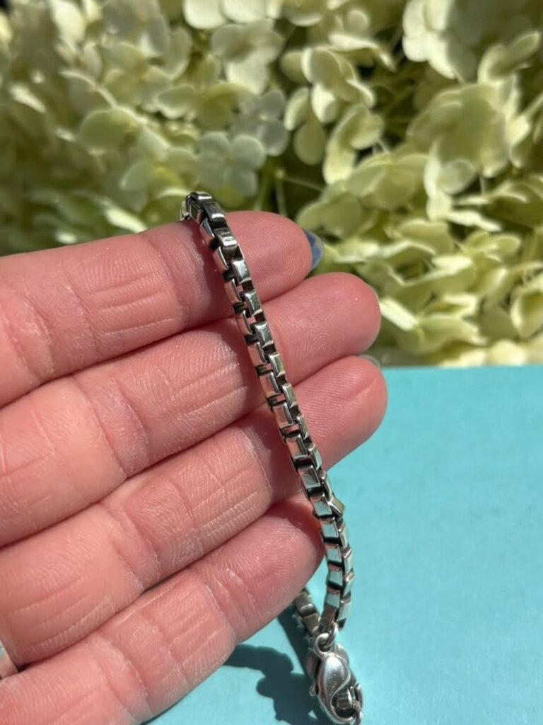 Tiffany & Co. Venetian Link Sterling Silver Bracelet