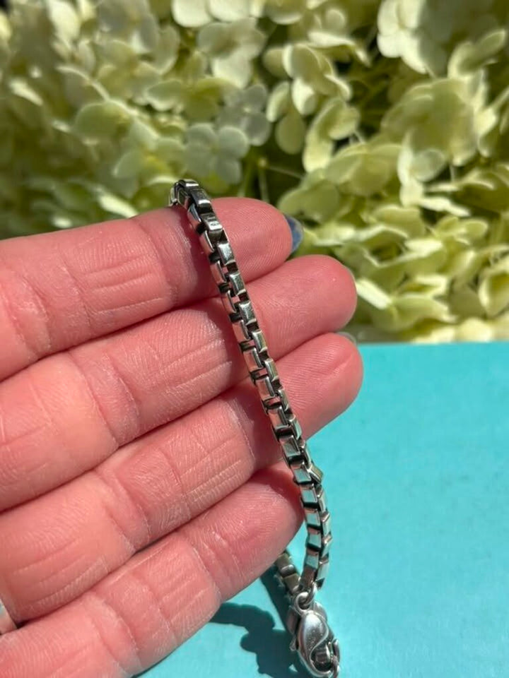 Tiffany & Co. Venetian Link Sterling Silver Bracelet