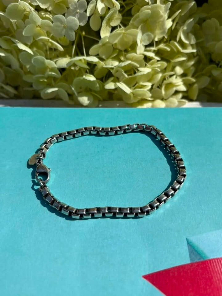 Tiffany & Co. Venetian Link Sterling Silver Bracelet