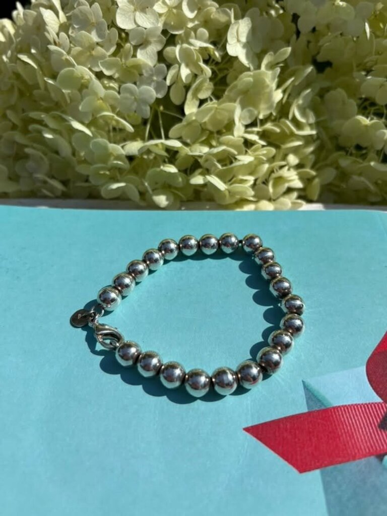Tiffany & Co. Sterling Silver Ball Bracelet