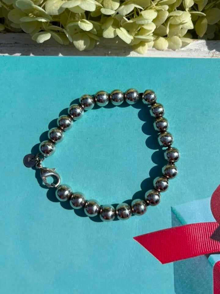 Tiffany & Co. Sterling Silver Ball Bracelet