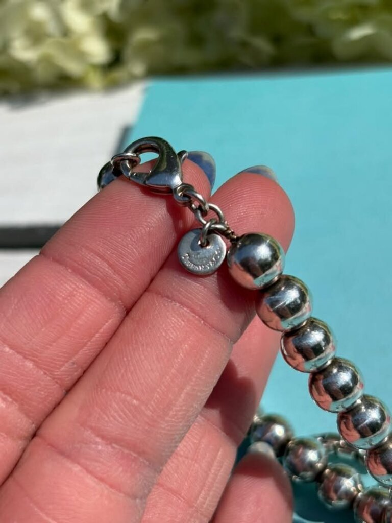 Tiffany & Co. Sterling Silver Ball Bracelet